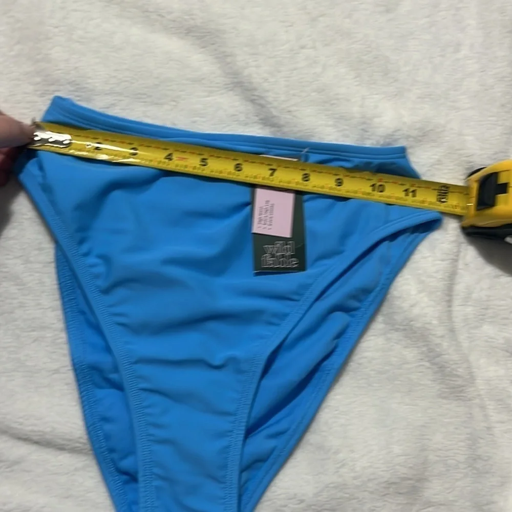 New Wild Fable Women's High Waist Extra Cheeky Extra High Leg Bikini Bottom XS